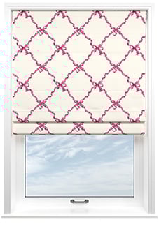 Ribbons, Cosmos - Twist&Fit Roman Blind